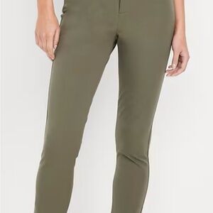 Old navy Pixie Skinny High Rise Green Women's Pants